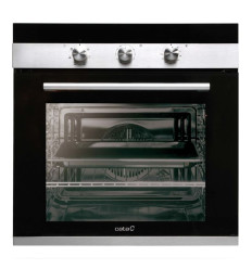 Horno pirolítico Cata CM 760 AS BK multifunción negro de fondo reducido
