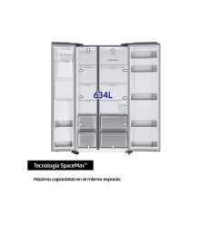 Frigorífico americano Samsung RS68CG852DS9EF Side by Side 178 cm No Frost