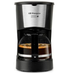 Cafetera de goteo Orbegozo CG4206 6 tazas negra e inox