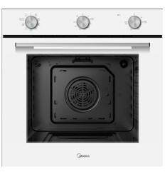 Horno multifunción pirolítico Midea MBOG2M2-M5M80WH 70L en color blanco
