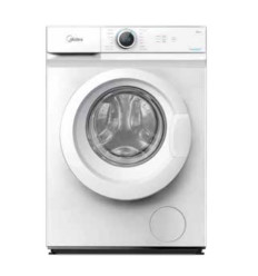 Lavadora Midea MF100W701WES 7 kg 1200 rpm clase D slim de carga frontal