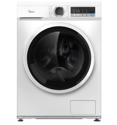 Lavadora Midea MFG16W80BA10/W-ES 8 kg 1400 rpm color blanco clase A
