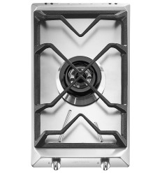 Encimera modular Smeg SRV531GH5 de 30 cm con 1 fuego en acero inoxidable
