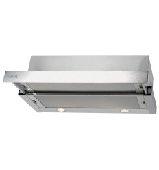 Campana telescópica Cata TF 2003 Duralum de 60 cm en acero inoxidable con 390 m³/h de extracción