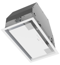 Campana telescópica Cata 45 GC Dual A WH con caudal de 645 m3/h en color blanco