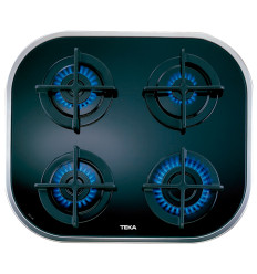 Encimera de gas Teka CG 1 4F BUT de vidrio templado sin mandos