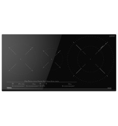 Placa de inducción Teka IZC83620MST BK de 80 cm con 3 zonas de cocción