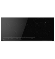 Encimera de inducción Teka IZC93320MST BK de 90 cm con 3 zonas de cocción