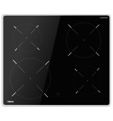 Vitrocerámica Teka TTC 64010 CRD BK de 4 zonas de cocción