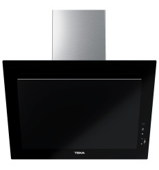 Campana extractora Teka DVT68660TBS de 60 cm color negro con 698 m³/h y clase A+
