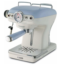 Cafetera express Ariete 1389/15 vintage azul