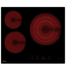 Vitrocerámica Midea MCH522T219K0 3 zonas 30CMS