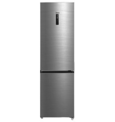 Frigorífico combi Midea MDRB521MGA46D No Frost 201x60 cm clase E acabado inox
