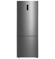 Frigorífico combi Midea MDRB593FGE46 No Frost 201x70 cm clase E acabado inox
