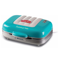 Sandwichera Ariete 1972/01 azul donuts y cupcake