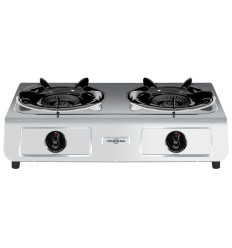 Vitrokitchen 260IB hornillo 2F butano inox
