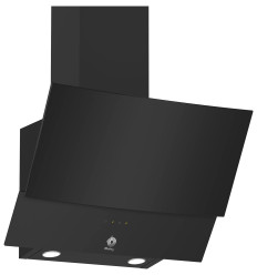Campana extractora Balay 3BC565GN de 60 cm en cristal negro con 593 m³/h de extracción