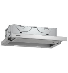Campana convencional Balay 3BT264MX 60 cm de acero inoxidable con extracción de 389 m³/h y clase energética B