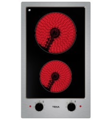 Vitrocerámica modular Teka EFX 30.1 2H de 2 zonas de cocción eléctrica