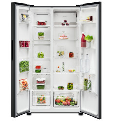 Frigorífico americano AEG TX6MR531EE side by side no frost 177x91 cm clase E color negro