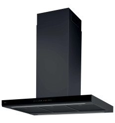Campana extractora AEG GI87D91CB de 90 cm en negro con extracción de 760 m³/h y clase energética A+