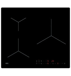 Placa de inducción AEG TN63IP0BIB 60 cm 3 zonas 7200 W