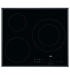 Placa de inducción AEG IKB63302FB de 60 cm con 3 zonas de cocción
