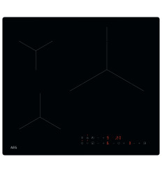 Placa de inducción AEG TN63IV00CB de 60 cm con 3 zonas de cocción