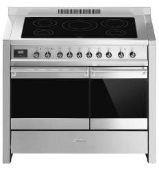 Cocina Smeg A2PYID-81 induccion 100 x 60 cm 5F inox A