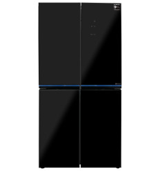 Frigorífico side by side Infiniton AMCB-496BCNFT 185 x 83 cm negro