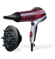 Secador de pelo Braun BRHD770E 2200 W rojo