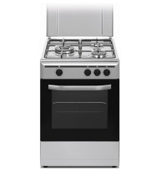 Cocina butano Vitrokitchen CB5530IB 50x55 cm 3 fuegos acabado inox