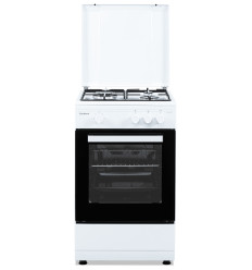 Cocina Corbero CCSF35020BW 86x50 cm 3 fuegos butano color blanco
