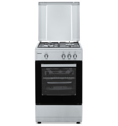 Cocina butano Corbero CCSF35020BX 3 fuegos en acero inoxidable
