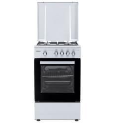 Cocina Corbero CCSF45020NX de 50 cm con 4 fuegos a gas natural en acabado inox