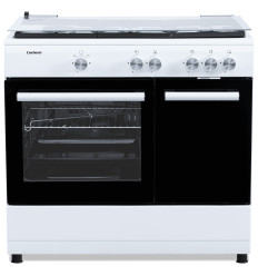 Cocina Corbero CCSF5GB922W 90x60 cm 5 fuegos butano blanca