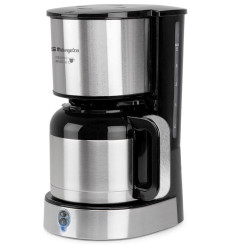Cafetera de goteo Orbegozo CG5020 12 tazas 800W en color negro con acabado inox