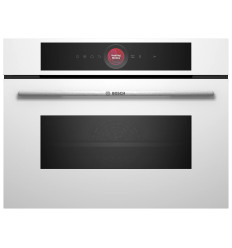 Horno con microondas Bosch CMG7241W1 de 60x45 cm en color blanco