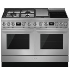 Cocina mixta Smeg CPF120IGMPX 120 x 60 cm A+