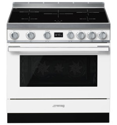 Cocina de inducción Smeg CPF9IPWH 90x60 cm 5 fuegos color blanco clase A+