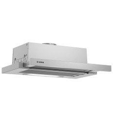 Campana telescópica Bosch DFT63AC50 60 cm inox con extracción de 360 m3/h