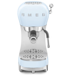 Cafetera express Smeg ECF02PBEU azul pastel