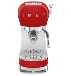 Cafetera express Smeg ECF02RDEU rojo 15 bar