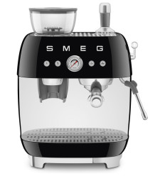 Cafetera express Smeg EGF03BLEU negro 1650 W
