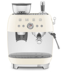 Cafetera express Smeg EGF03CREU crema 1650 W