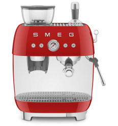 Cafetera express Smeg EGF03RDEU rojo