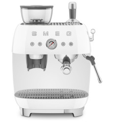 Cafetera express Smeg EGF03WHEU blanco 1650 W