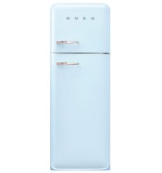 Frigorífico Smeg FAB30RPB5 de 173 cm en azul claro con estilo retro y clasificación energética D