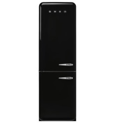 Frigorífico combi Smeg FAB32LBL5 No Frost 197x60 cm color negro clase D