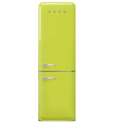 Frigorífico combi Smeg FAB32RLI5 No Frost 197x60 cm en color verde limón clase D